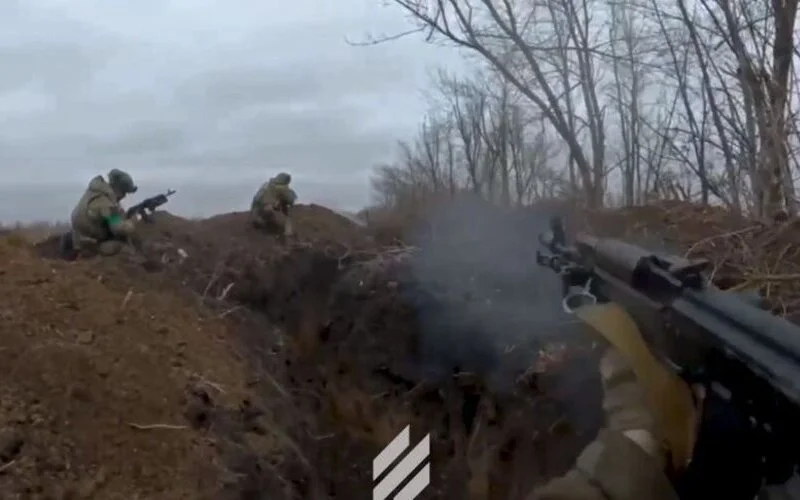 Бійці 3 штурмової бригади показали, як вибивали ворога з Красногорівки (відео)