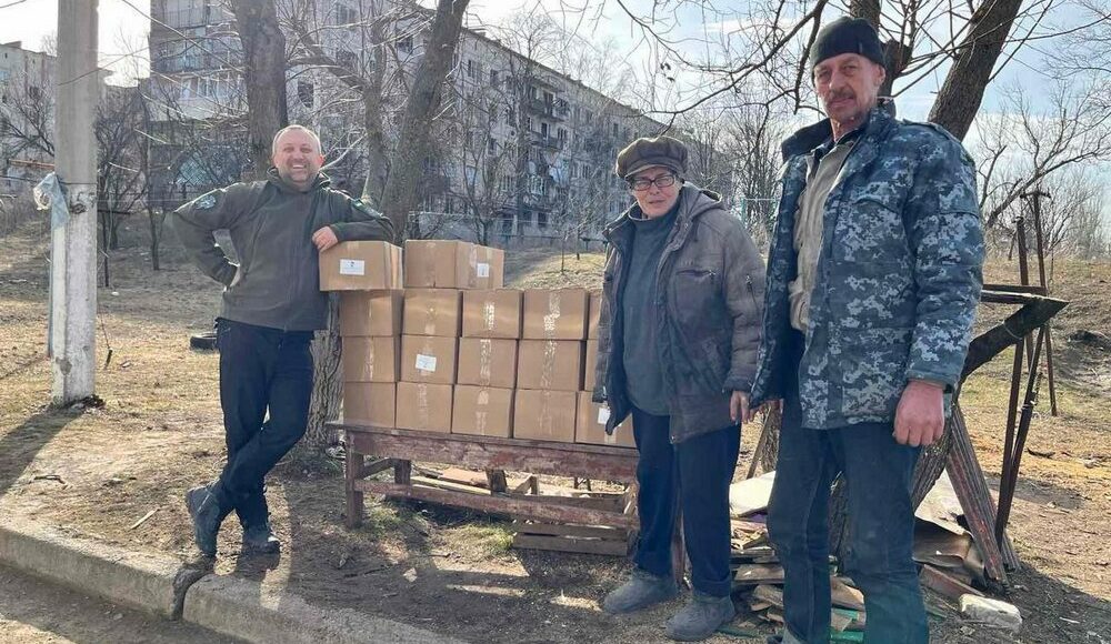 В Донецкой области распределено более 500 тонн помощи