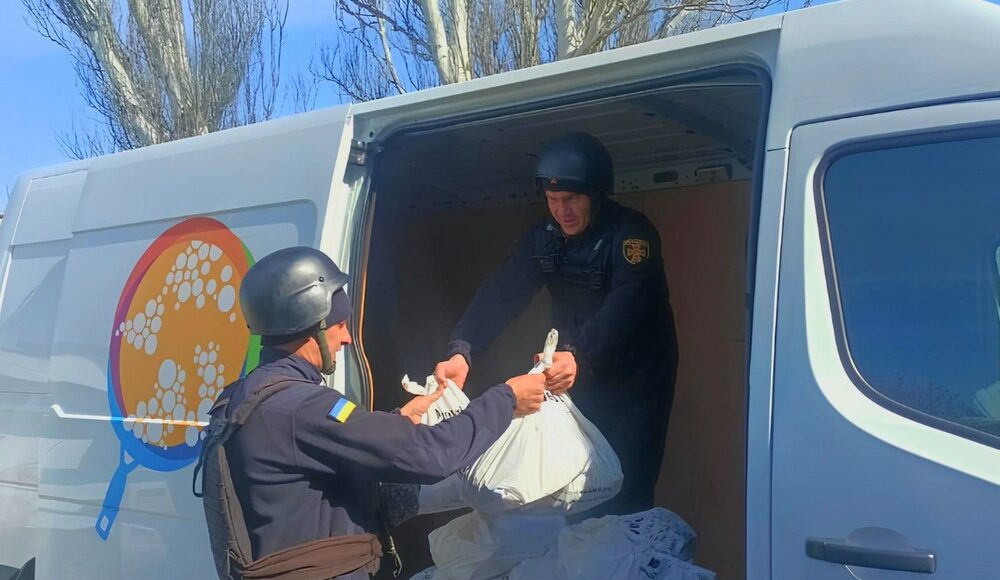 За два дня жители Донетчины получили 14 000 килограммов гуманитарной помощи