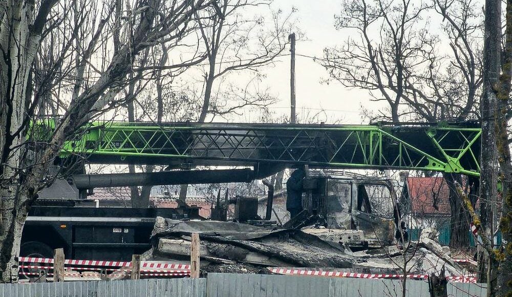 Маріупольський Спротив спалив техніку окупантів (фото)