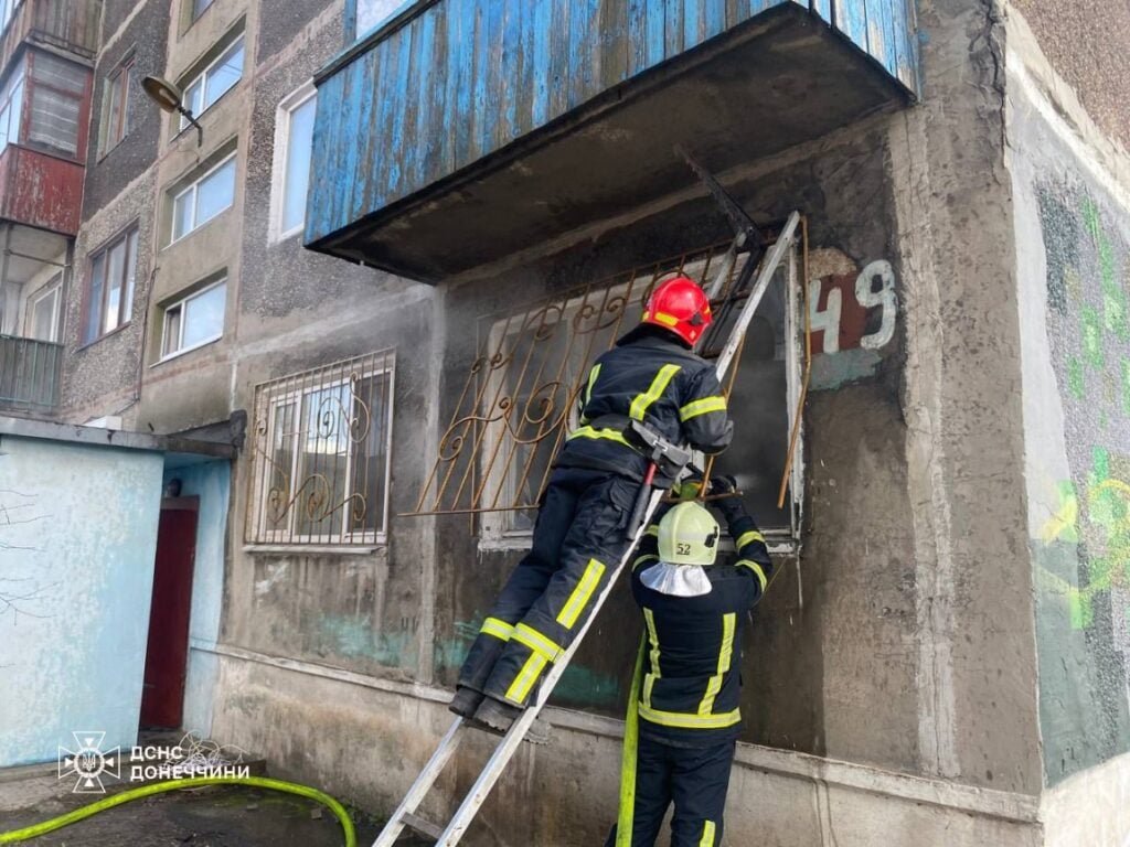 У Мирноградській громаді на пожежі загинула людина (фото)