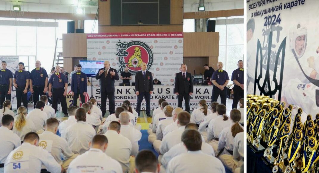 Спортсмены с Донетчины завоевали две "бронзы" чемпионата Украины по киокушинке каратэ во Львове