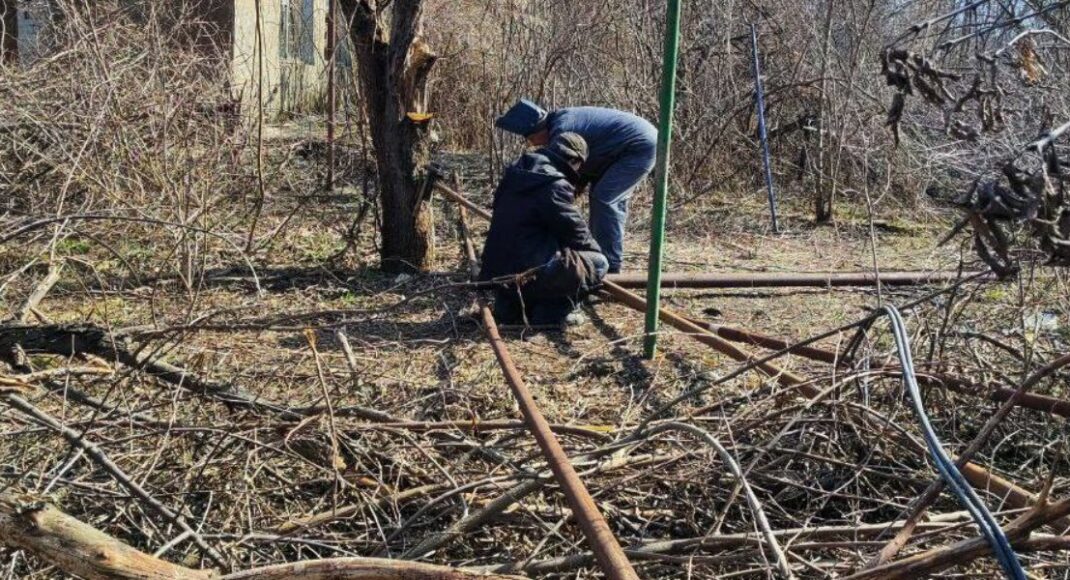 У Костянтинівці замінили понад 20 метрів газопроводу, пошкодженого внаслідок бойових дій (фото)