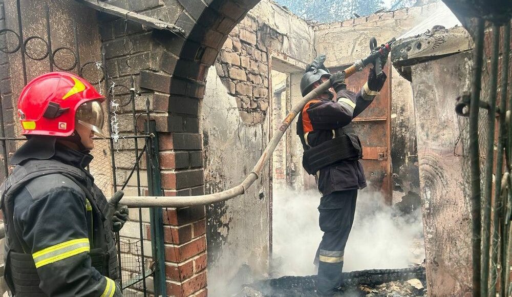 За прошедшие сутки спасатели Донетчины ликвидировали 7 пожаров