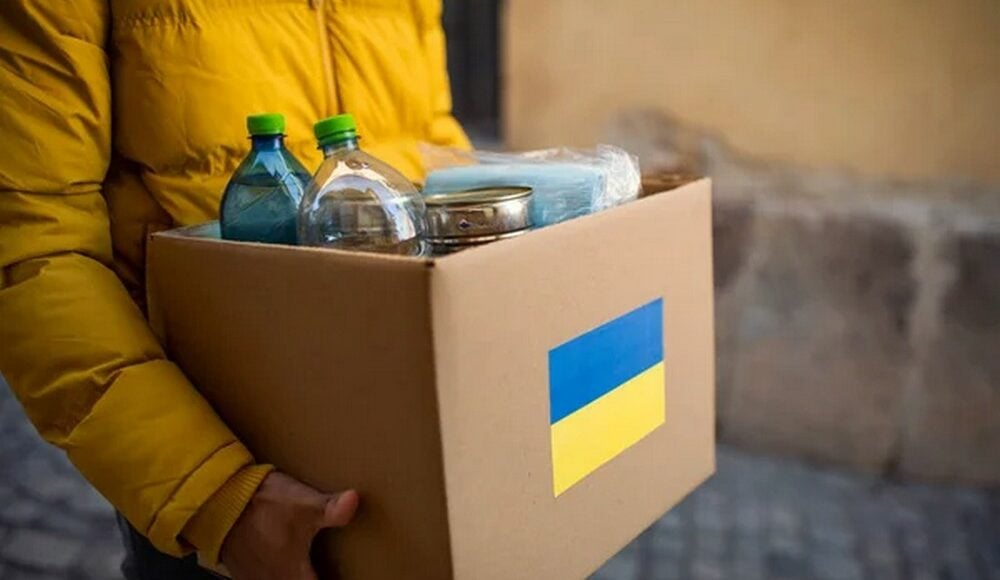 Жители Селидовской общины на этой неделе получали гуманитарную помощь от благотворительных организаций