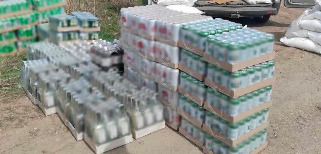В Краматорске полиция задержала водителя с 940 литрами запрещенного алкоголя