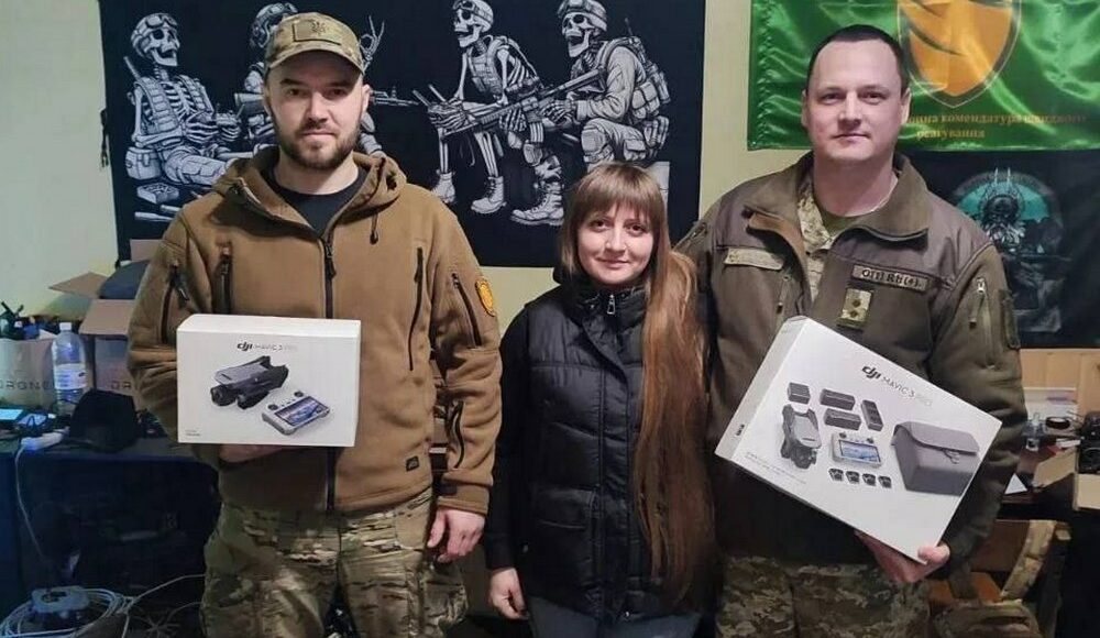 Дружина загиблого луганського прикордонника допомогла Силам оборони зібрати понад 200 тисяч гривень