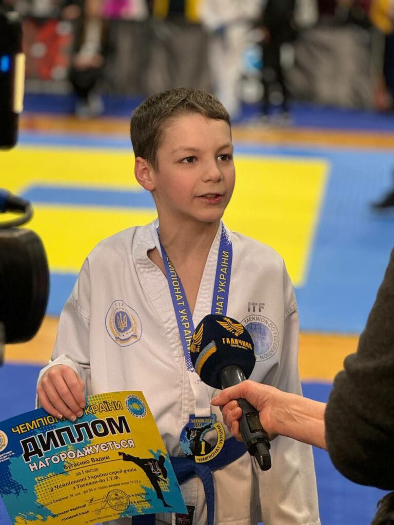 12–річний маріуполець переміг на Чемпіонаті України з таеквон-до