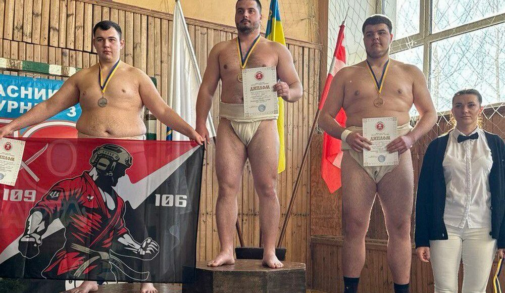 Слов’янські сумоїсти вибороли п’ять медалей чемпіонату України