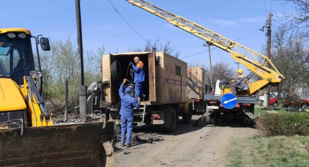 В результате российских обстрелов в Константиновке повреждены газовые сети