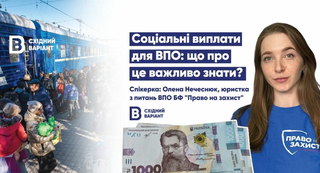 Социальные выплаты для ВПЛ: что об этом важно знать? Онлайн-событие Восточного Варианта