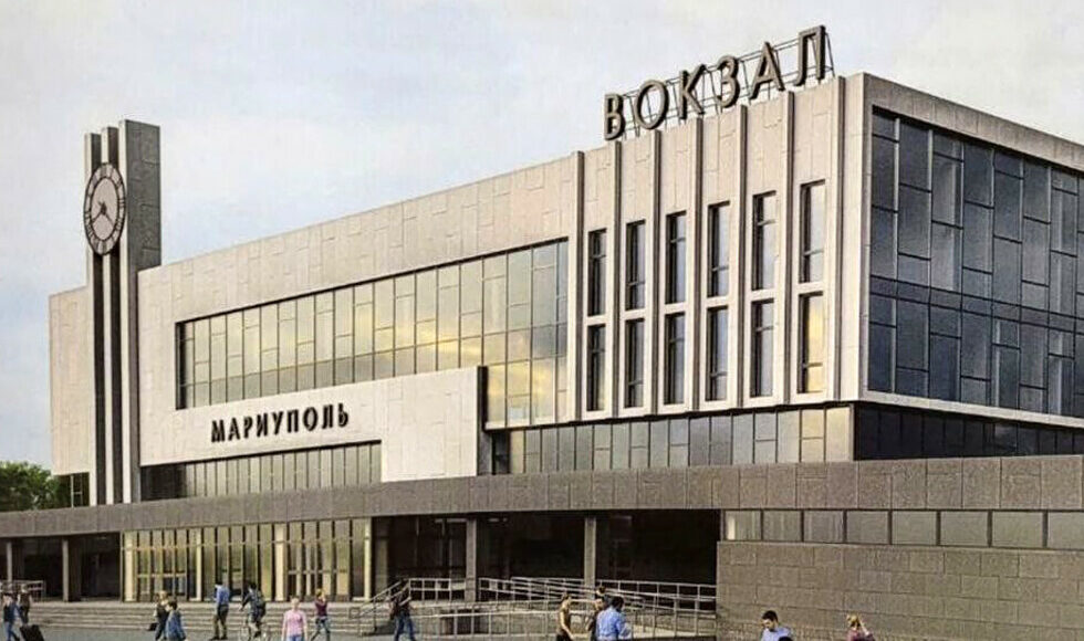 Российские оккупанты заявили о начале строительства в Мариуполе нового железнодорожного вокзала