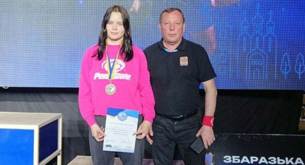Спортсменка из Славянска получила "бронзу" на чемпионате Украины по вольной и женской борьбе на Тернопольщине