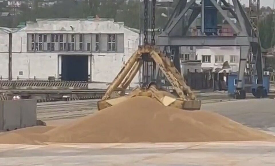 Через порт Маріуполя окупанти направили у рф 7600 тонн вкраденого українського зерна