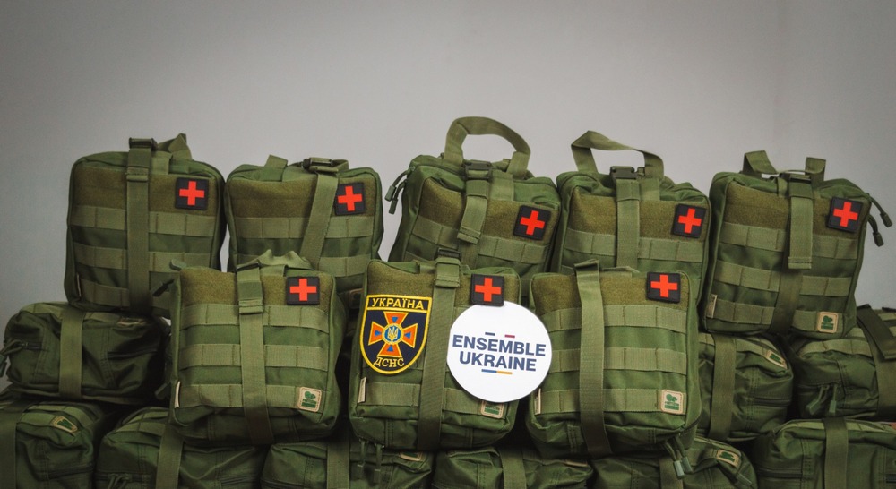 На Донетчине спасатели получили благотворительную помощь от Ensemble Ukraine (фото)