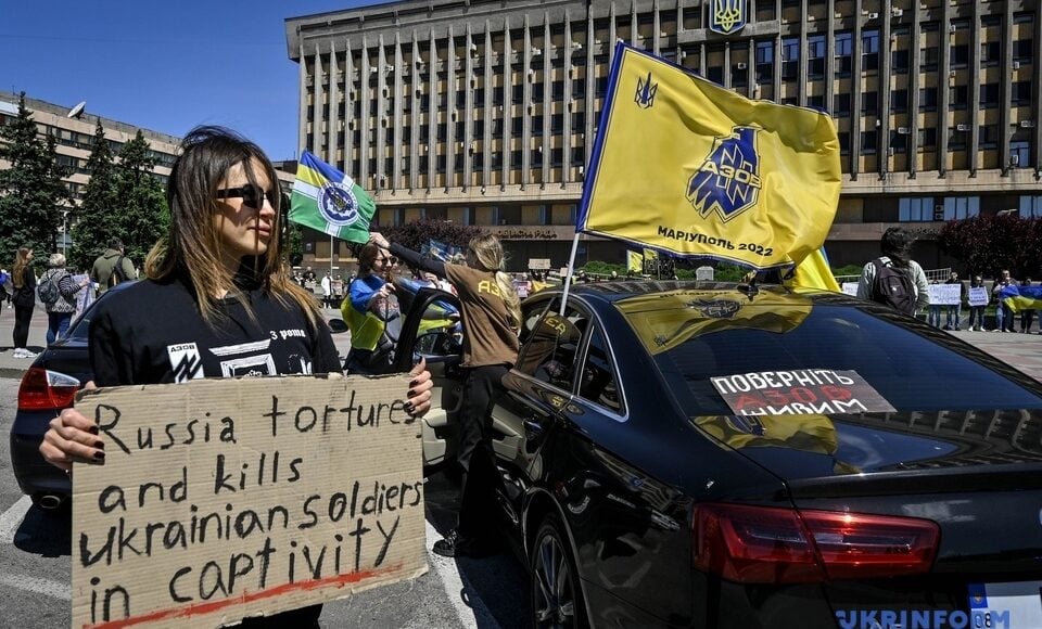 Завтра в разных городах Украины пройдут акции поддержки военнопленных Мариупольского гарнизона, всех пленных и пропавших без вести защитников Украины