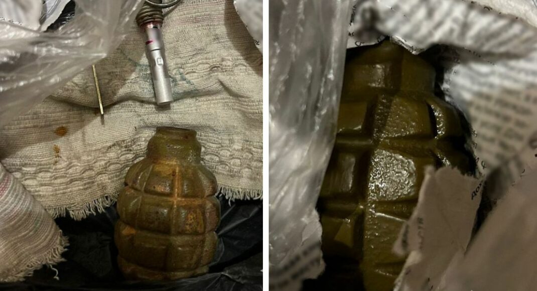 У жителя Константиновки изъяли гранаты
