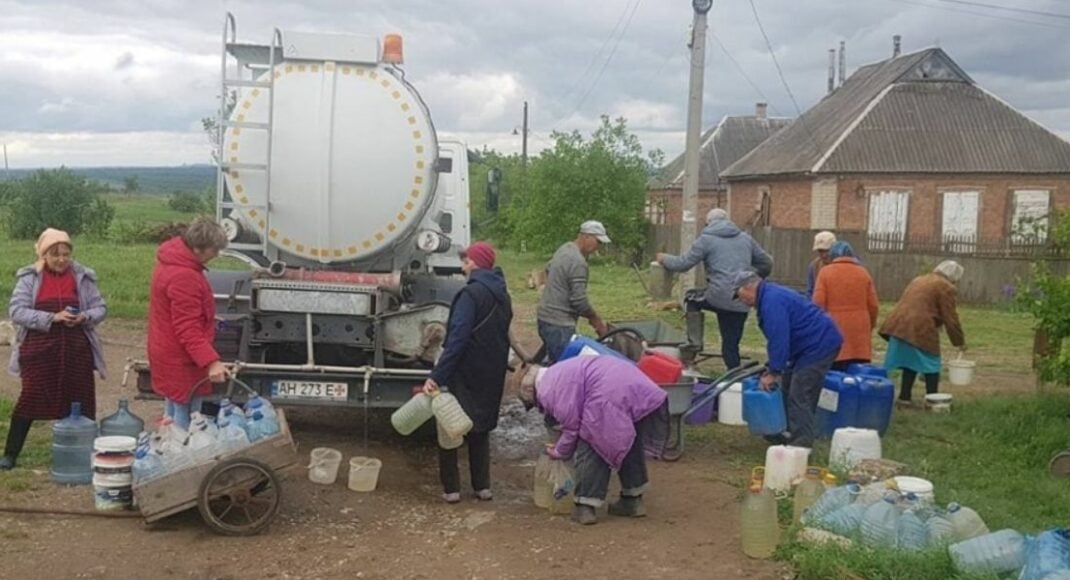 На Донеччині повністю або частково без води лишаються щонайменше 8 громад Покровського району