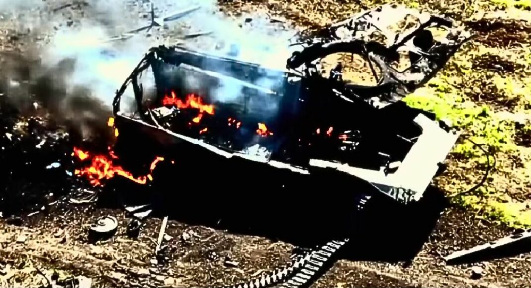 Бойцы "Магуры" за день уничтожили три танка, БМП-3 и МТ-ЛБ российских захватчиков (видео)
