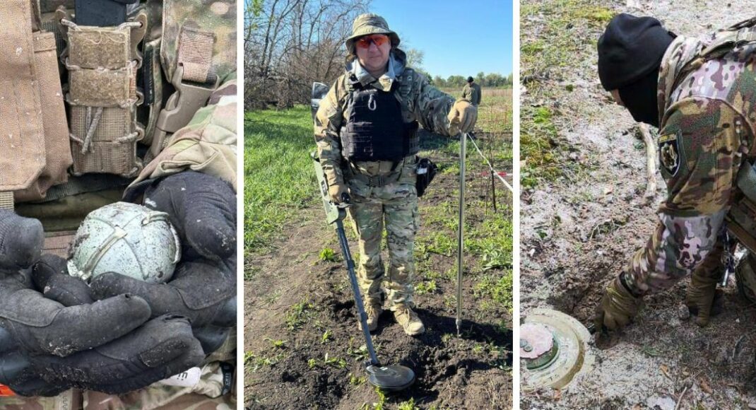 Луганские полицейские-взрывотехники помогают разминировать деоккупированные территории Харьковщины (фото)