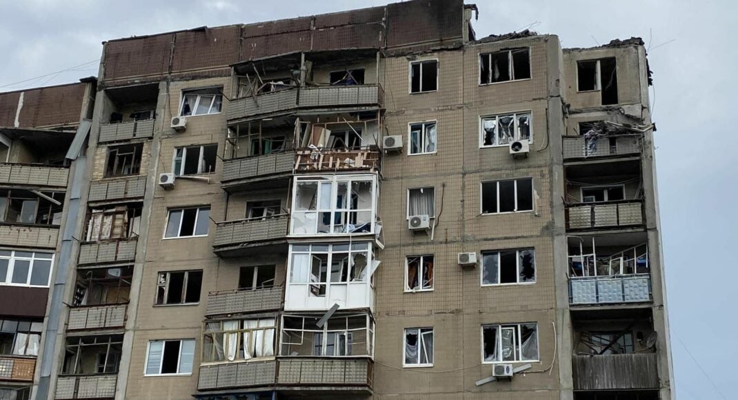 У Костянтинівці внаслідок атаки рф виникло загоряння квартири та балконів, — ДСНС