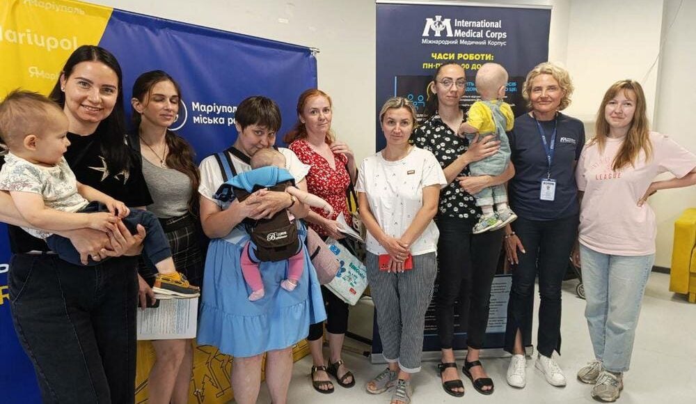 В Киеве проходят тренинги для мамочек ВПЛ при поддержке Международного медицинского корпуса
