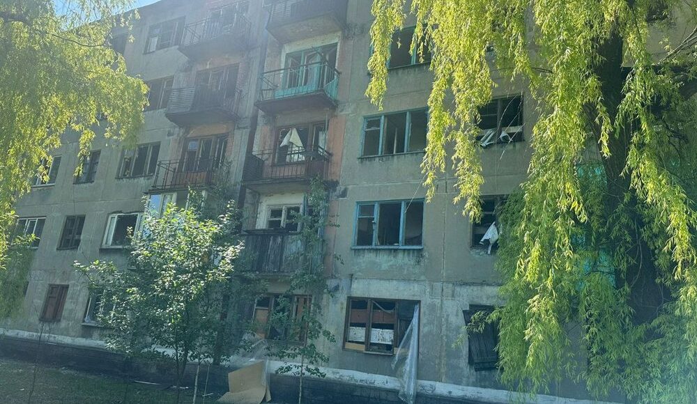 Российские войска обстреляли Украинск в Донецкой области, есть раненый