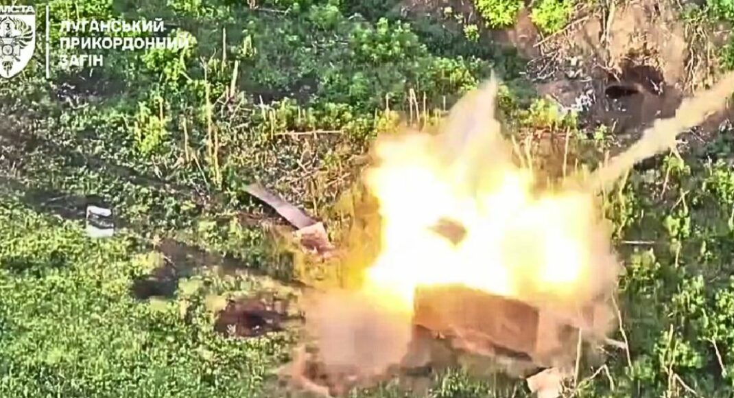 Луганські прикордонники відбили штурм окупантів на Бахмутському напрямку (відео)