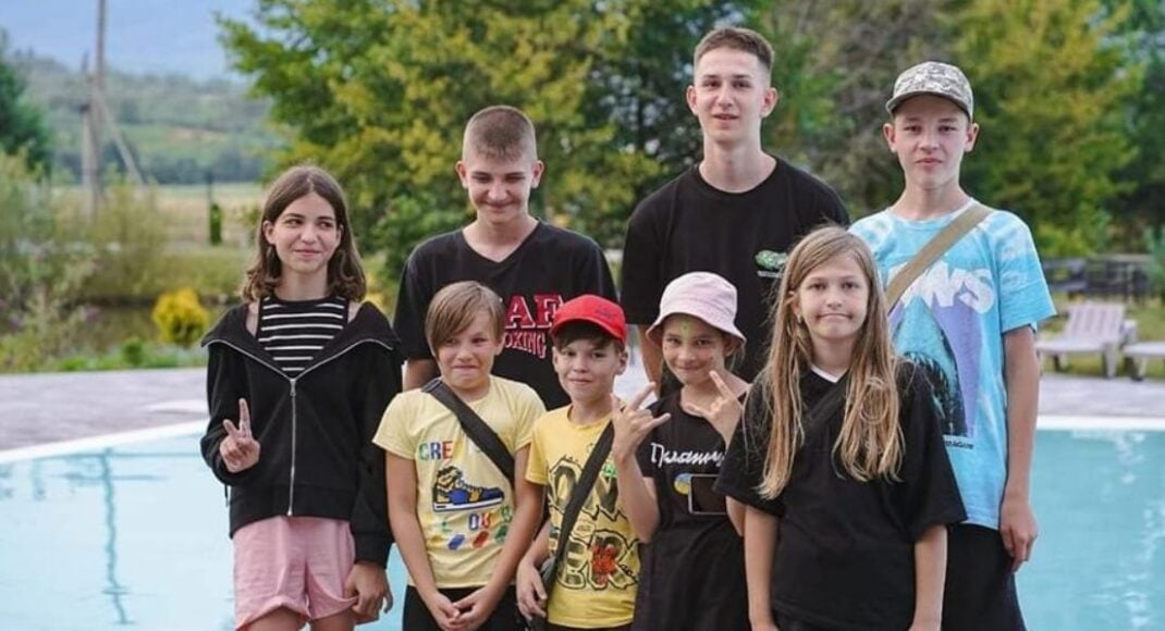 8 детей из Коломыйчихской громады отдохнули в лагере на Закарпатье