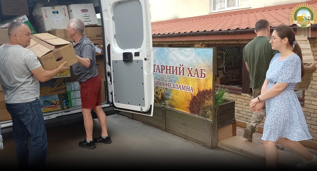 В Ровно началась выдача благотворительной помощи для ВПЛ из Луганщины