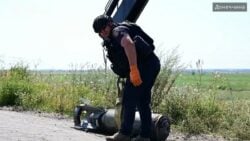 Пиротехники Донетчины обнаружили и уничтожили ФАБ-250 (видео)