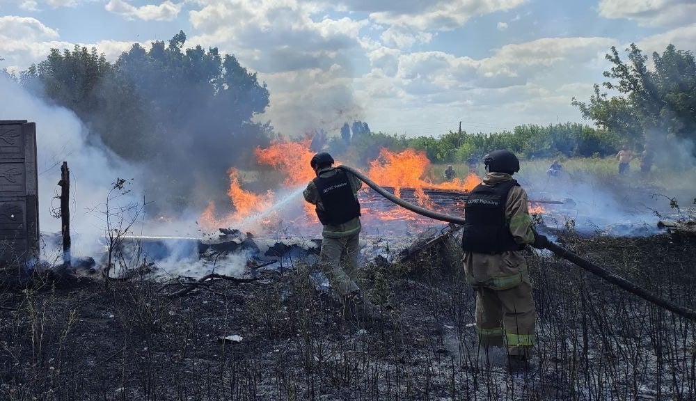 На Донетчине спасатели ликвидировали 14 пожаров за сутки
