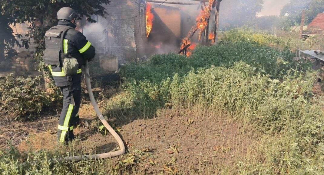 23 пожара ликвидировали спасатели Донетчины за прошедшие сутки