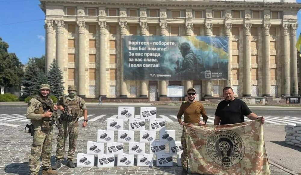 Рубіжанська громада передала дрони військовим на Харківський напрямок (фото)