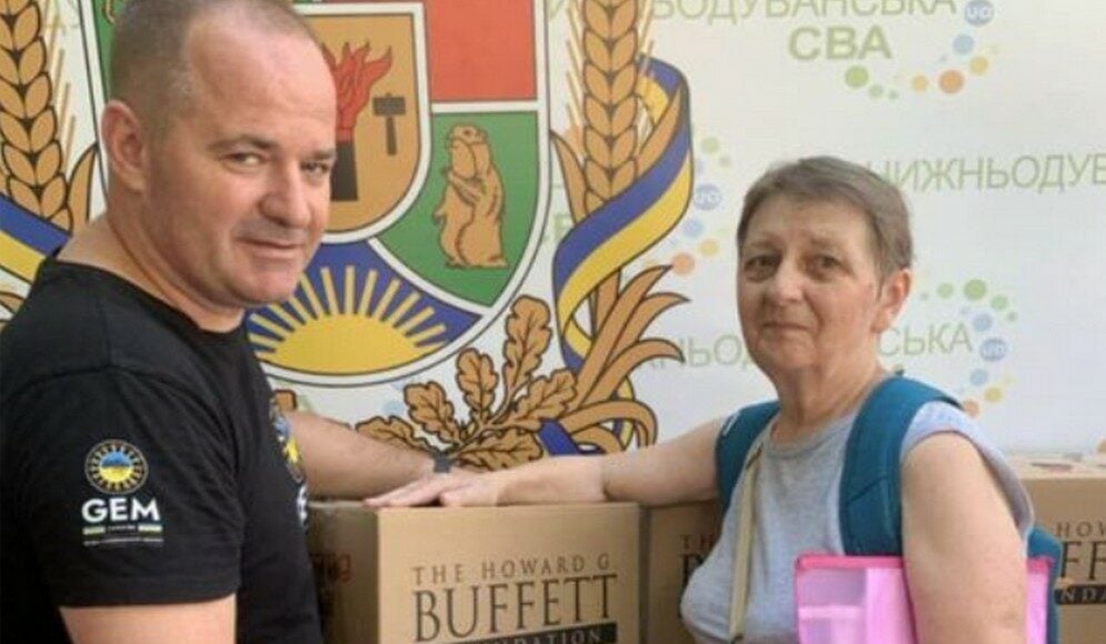 У Києві видали 720 пакунків з продуктами минулого тижня в хабі для ВПО з Луганщини
