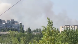 В оккупированном Луганске прогремели взрывы (видео)