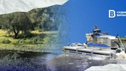 Машина-амфібія для Случі: як у Звягелі на Житомирщині очищують річку