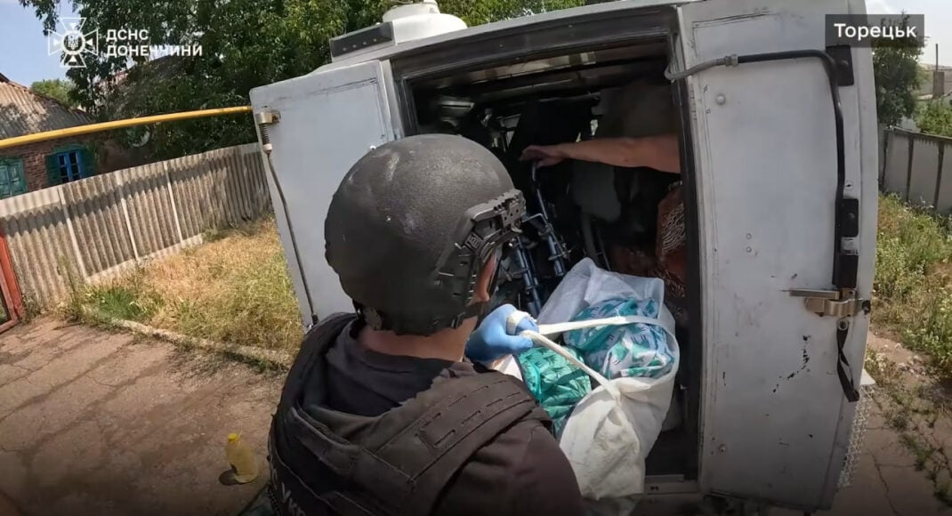 За тиждень з Торецької громади евакуювали 63 людини (відео)