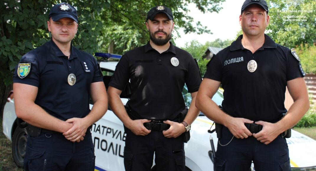 В Славянске полиция помогла мужчине без сознания
