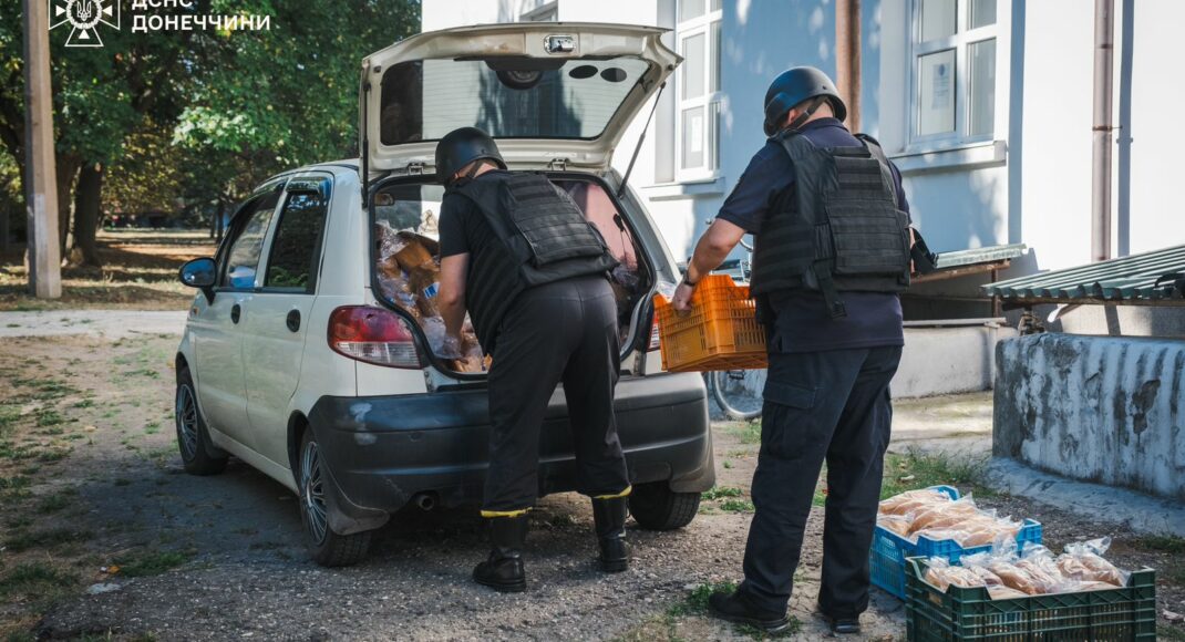 Вчора рятувальники доставили понад 1000 кг хліба мешканцям міста Миколаївка