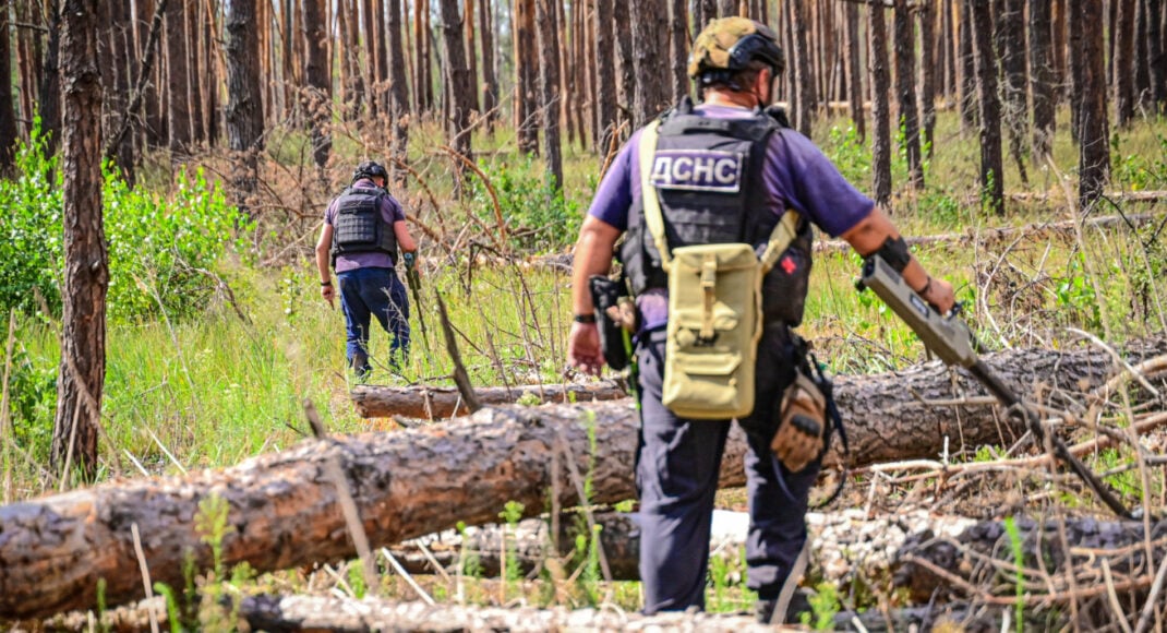 На Донеччині за добу знищено 25 одиниць вибухонебезпечних предметів