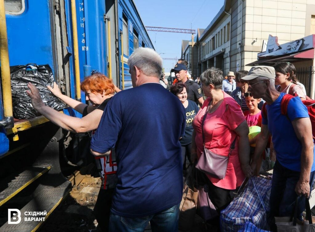 Евакуація потяг Покровськ