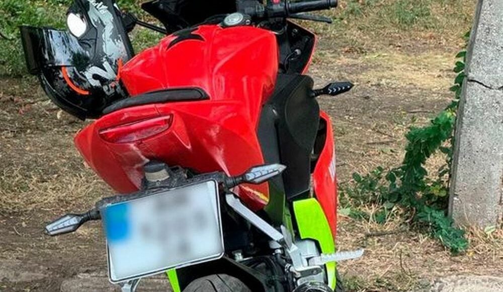 В Краматорске разыскали мотоцикл, который находился в международном розыске