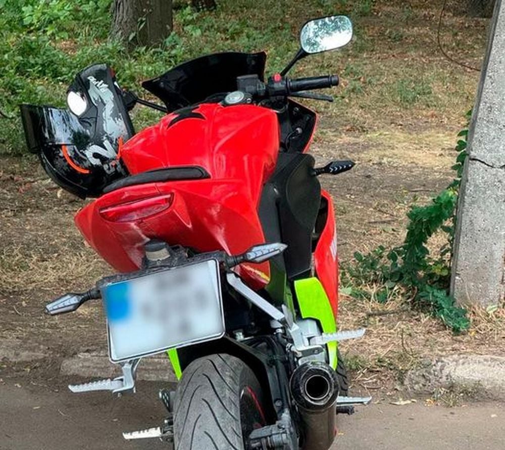 У Краматорську розшукали мотоцикл, який перебував у міжнародному розшуку