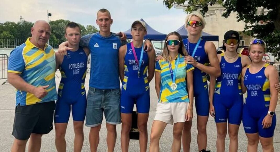 Тріатлети з Донеччини вибороли повний комплект нагород чемпіонату Болгарії (фото)