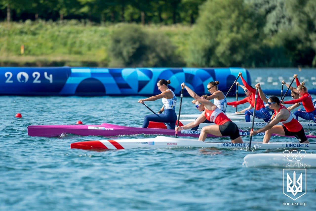 Українські каноїстки стали срібними призерками Олімпіади — 2024 з веслування на двійках