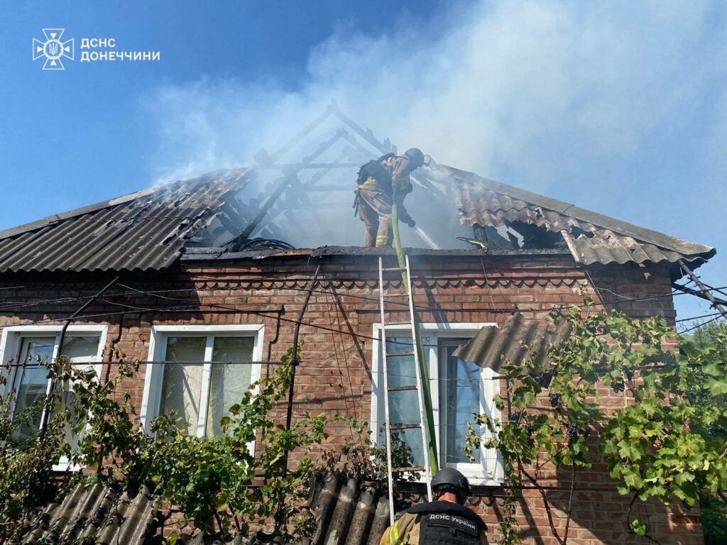 пожежі на донеччині 2