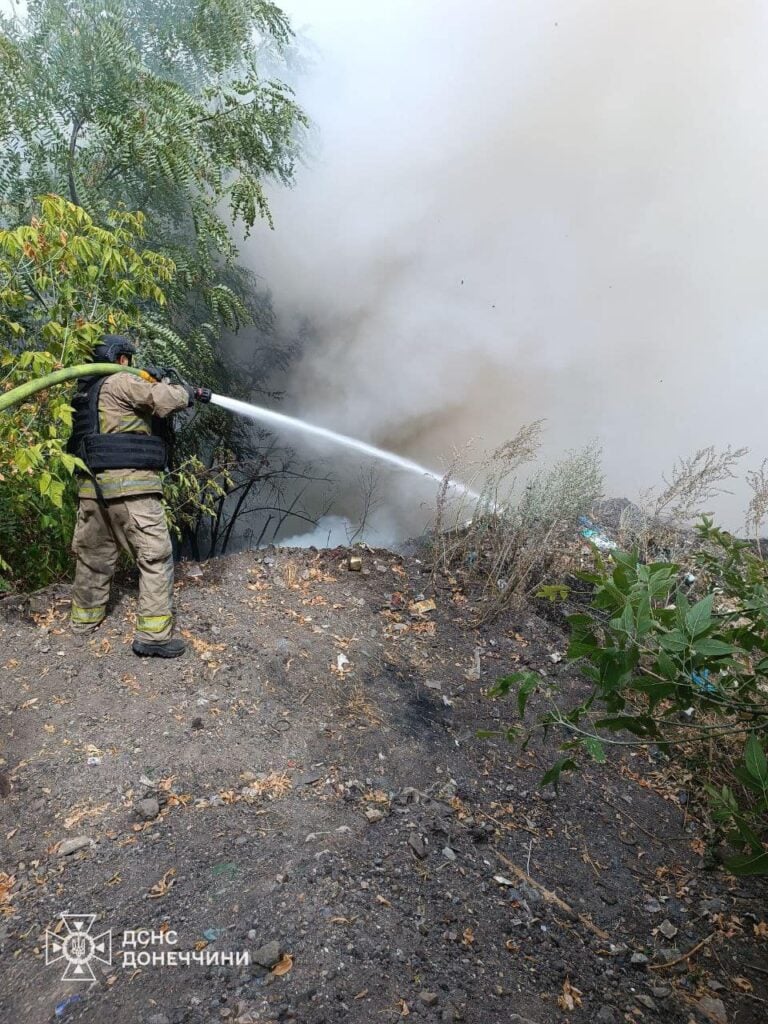 пожежі на донеччині 3