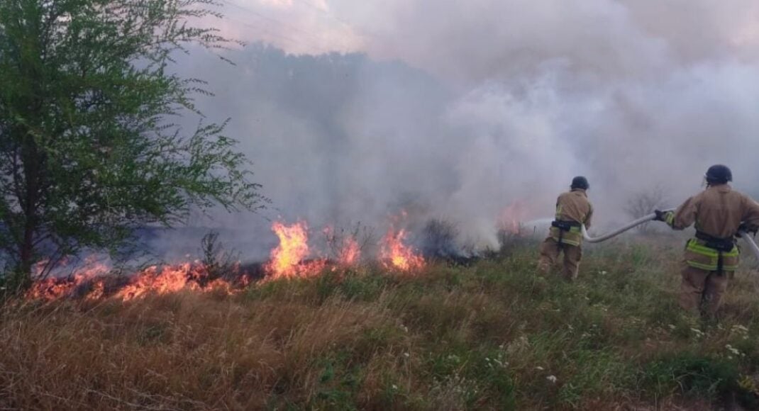 На Донеччині продовжується надзвичайний рівень пожежної небезпеки