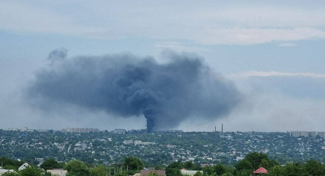 В оккупированном Луганске раздались взрывы